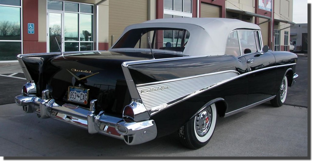 1957 Chevrolet Bel Air Convertible - Hubcaps